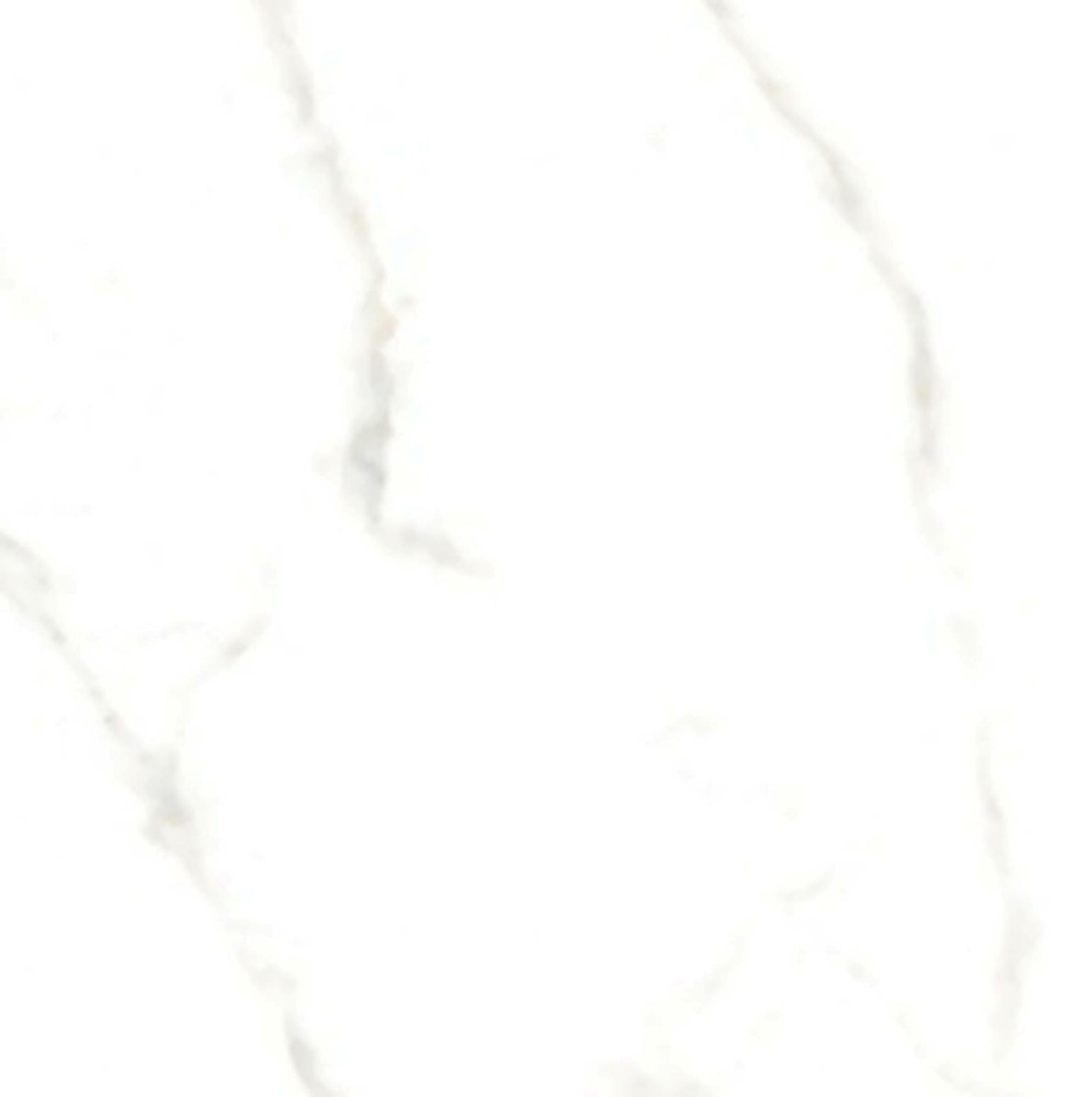 CDK Ceramic Floor and Wall Finishing Tile Pure White Polished, 600 x 600 mm Porcelain Porcelain Tile Pure White Polished, Carton of 1pcs